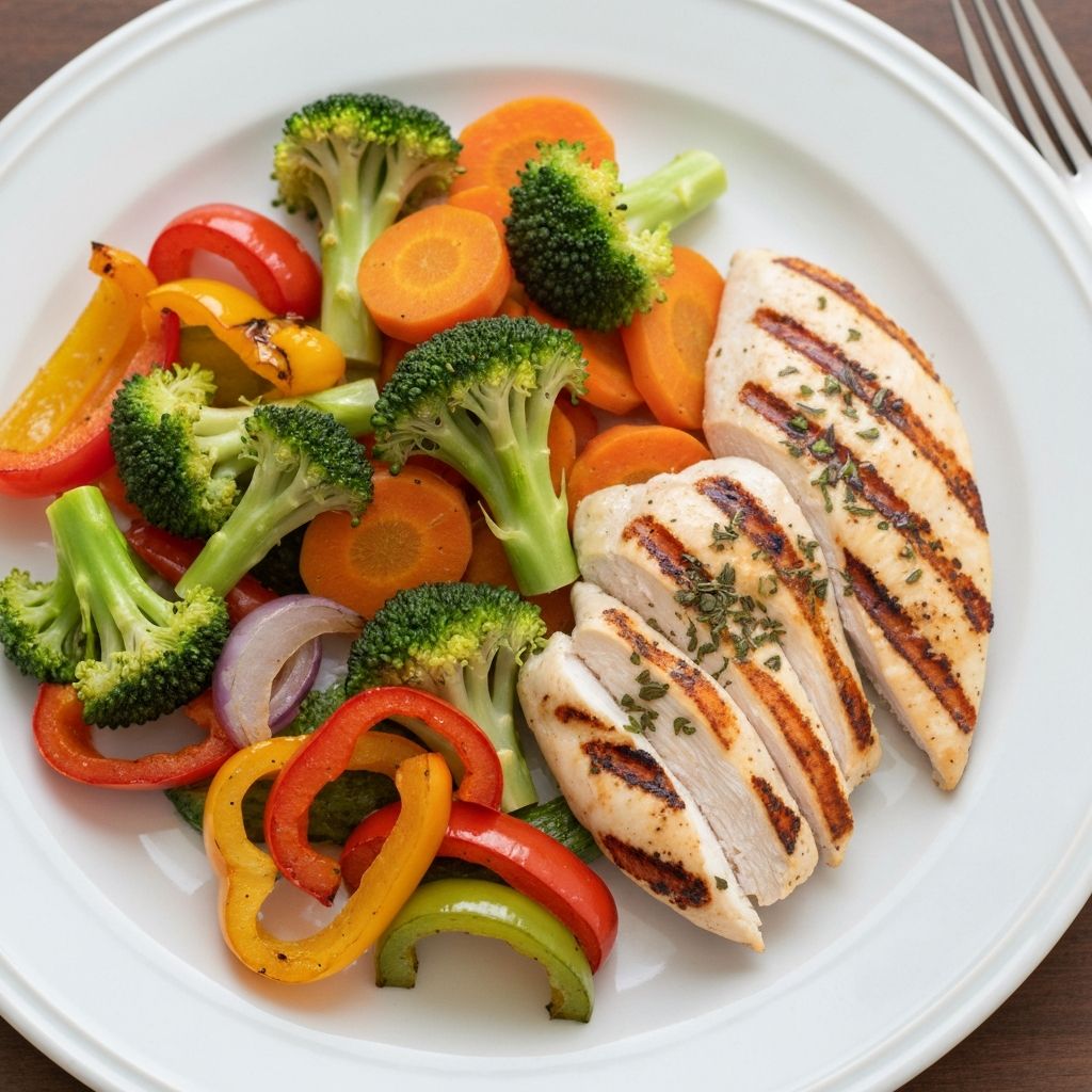 Ausgewogene Mahlzeiten